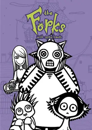 The Forks with Spiky Hands